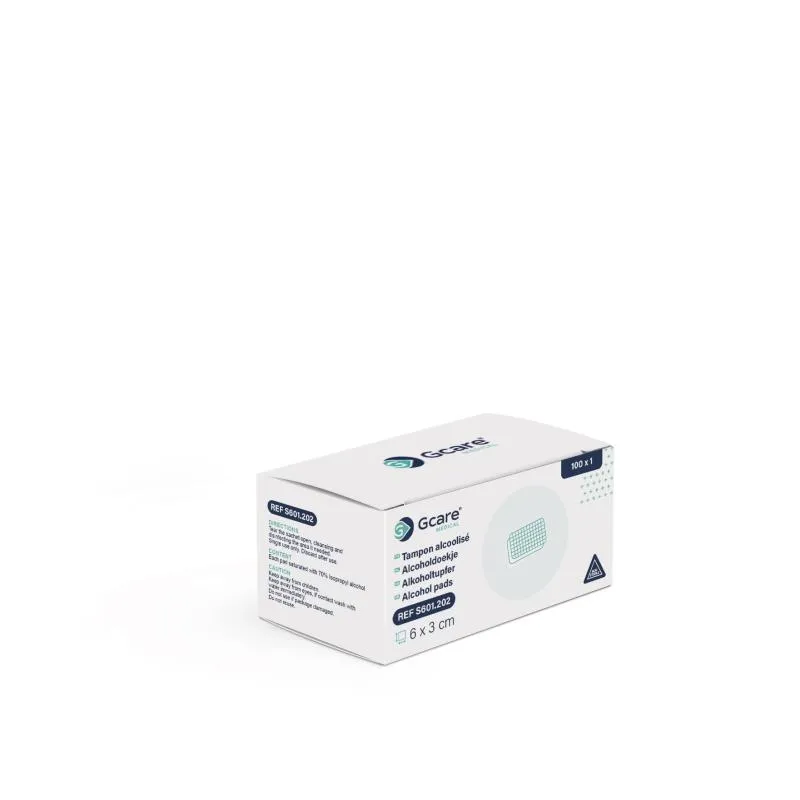 [S601.202] Tampons alcoolisés Gcare Medical